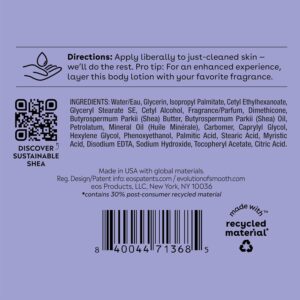 eos Shea Better Body Lotion- Vanilla Cashmere